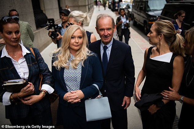 Giuffre's lawyer David Boies (pictured) said 'there are between ten and 20 men that we have enough information on that should entail a serious prosecutorial investigation'
