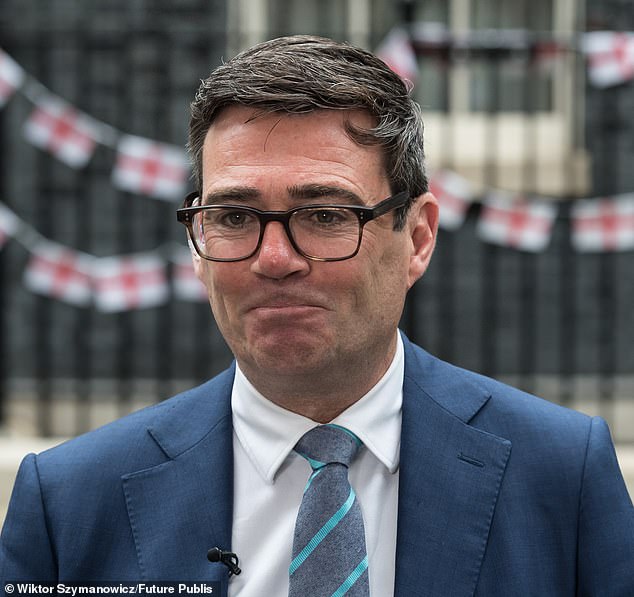 Labour MPs are looking to Manchester Mayor Andy Burnham (pictured) for salvation