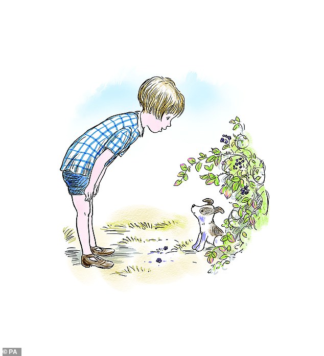 The stories A. A. Milne invented for his son were set in the forest near their house