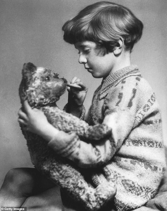 Christopher (pictured) was 'teased mercilessly' at school for being the inspiration of the books