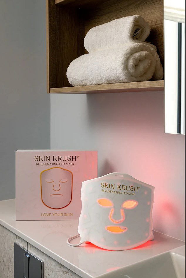 Whereas Current Body's Light Therapy Face Mask Series 2 that is loved by celebrities for its skin brightening and tightening effects, Skin Krush's counterpart is nearly 30 per cent cheaper