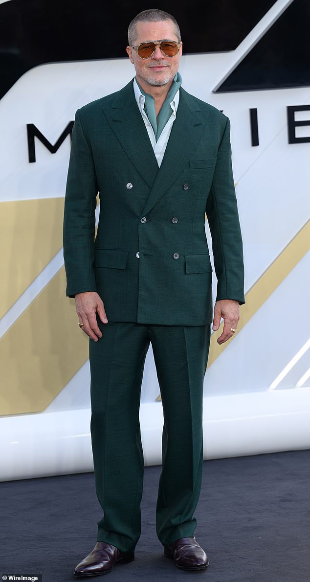 The burglary at Richie's home comes in the wake of another high-profile break-in at the home of Brad Pitt in Los Angeles' Los Feliz neighborhood in late June; Pitt seen in June in London