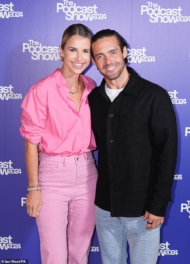 Speaking after the NTAs on ITV's Lorraine, Vogue Williams joked about orchestrating a break-up of her own with husband Spencer Matthews to gain an award