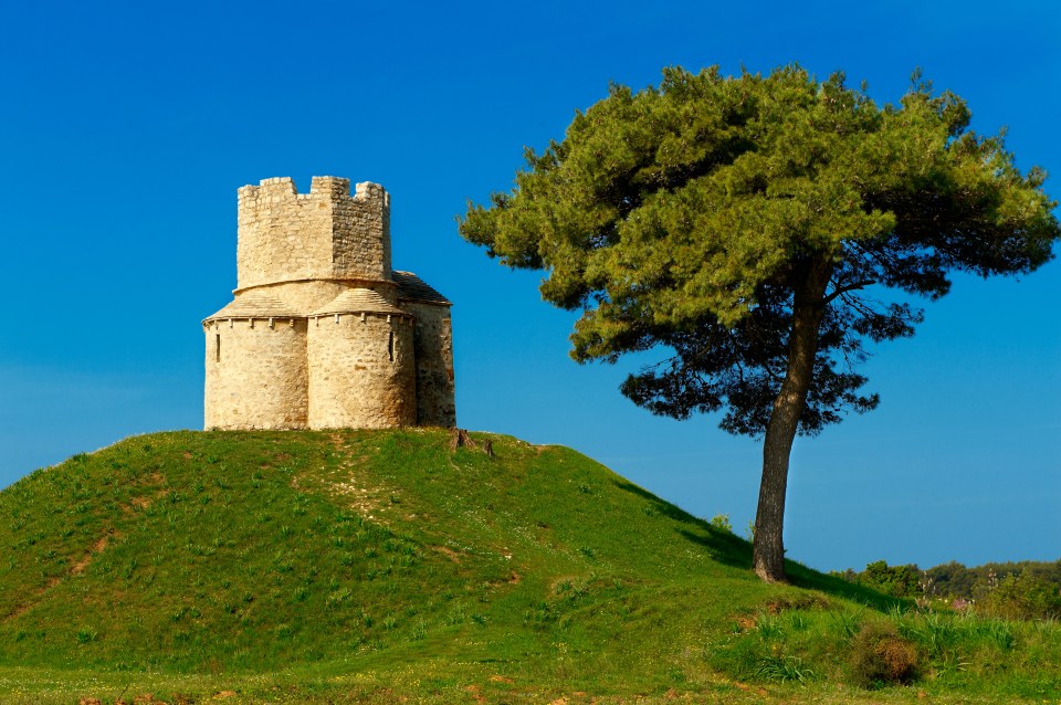 St. Nicholas Church in Nin, Croatia, where Croatian kings were crowned.