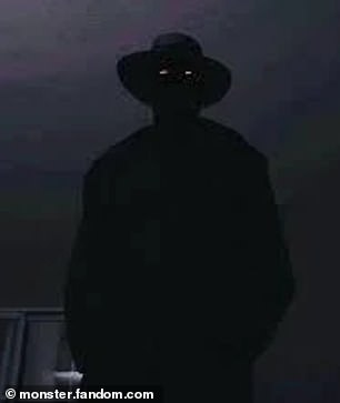 Witnesses claim he has no discernible face, eyes or distinct features of any kind