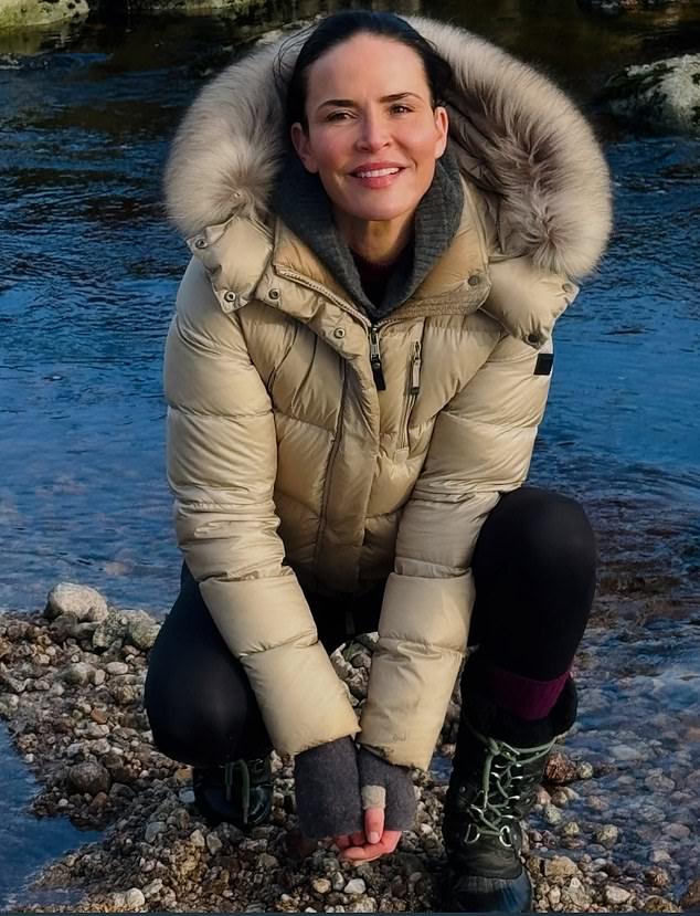 Sophie, 48, has said goodbye to the cocaine-fuelled parties of the nineties - and now lives a more outdoorsy like in County Wicklow in the east or Ireland