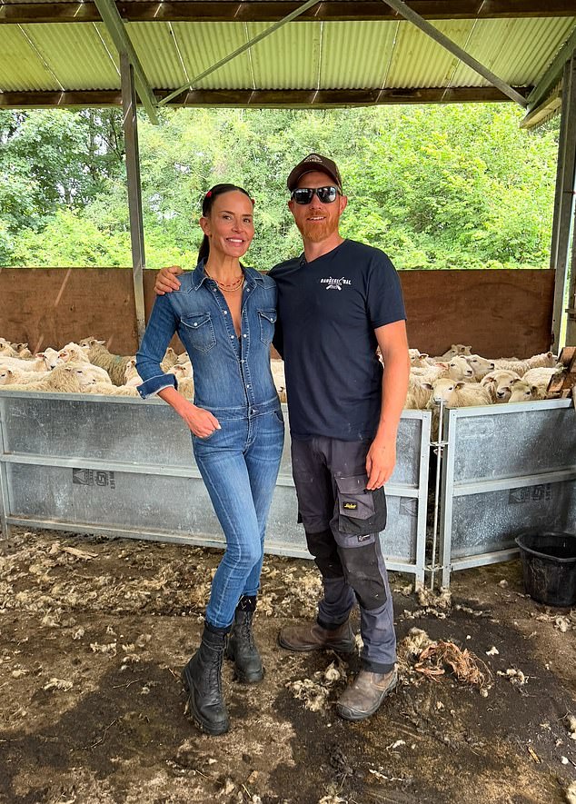 Sophie recently posted a video on social media beaming with excitement as she spoke about taking part in her first sheep shearing session