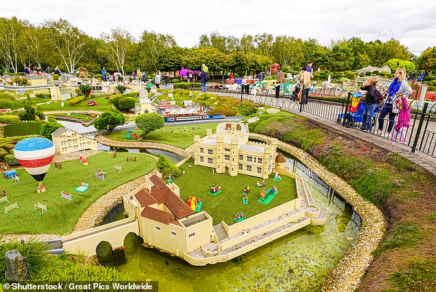 Ouch: A Spanish family visiting Legoland Windsor this month described their day out at the part, where tickets cost from £34pp as 'simply terrible'