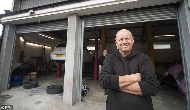 Local mechanic Nicholas Porter, 51, said he doesn't think 'many people believe the council' after they said the intent was to convert the building into student housing, not HMOs