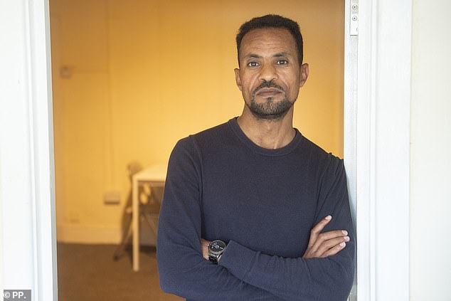 Nahusenay fled persecution from police in Ethiopia, where he said he was jailed for a year and a half without charge due to his father being a colonel in the previous deposed Government