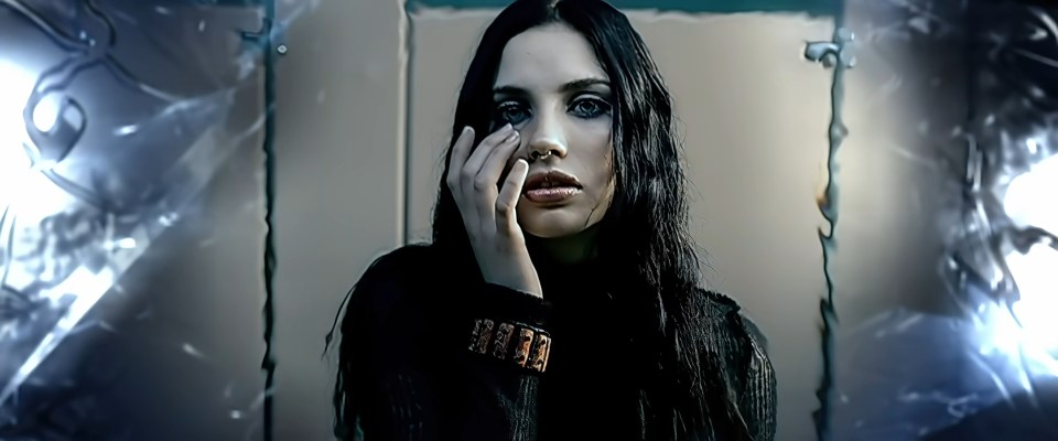 Katelyn Rosaasen in Linkin Park and Offspring music videos.