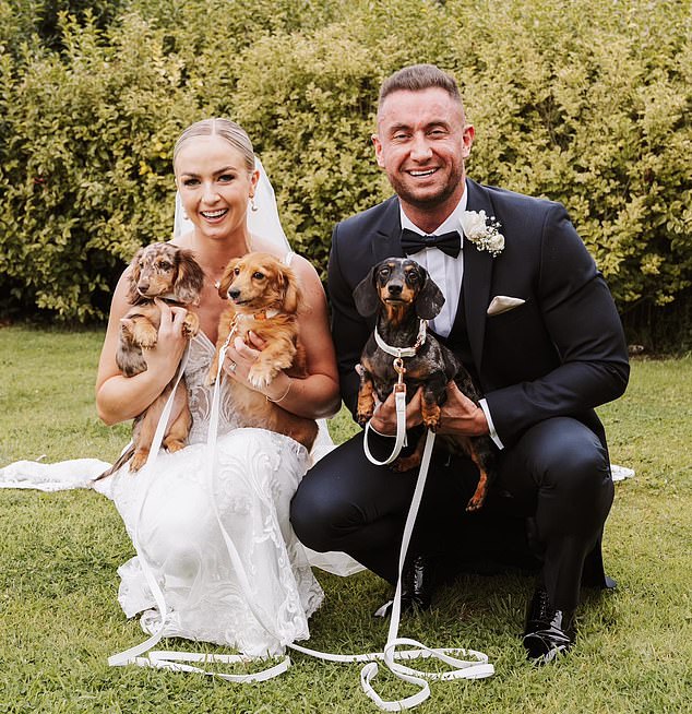Their plans were so far advanced that she had even arranged for their beloved dachund dogs to come with them on their move to Australia