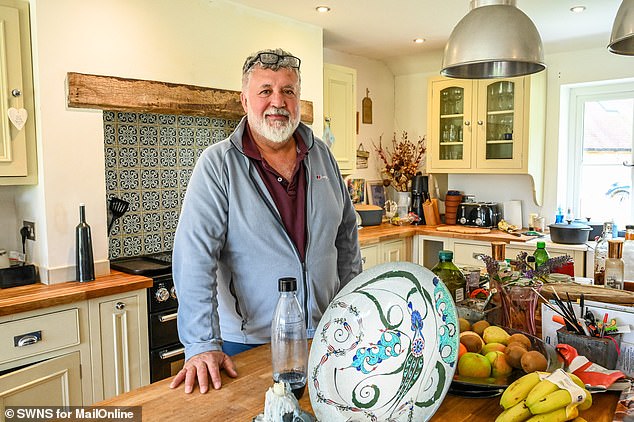 Neighbours said he has driven property prices in the area through the roof and fear it will now be 'impossible' for locals to buy a house where they grew up
