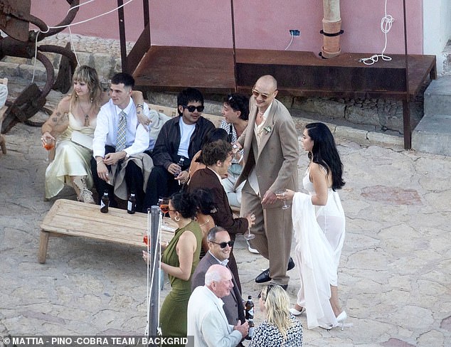 And displaying their shared love of music, the pair's seating chart revealed their wedding table names were all the titles of their favourite songs