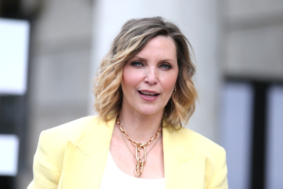 Nadja Auermann at a premiere event.