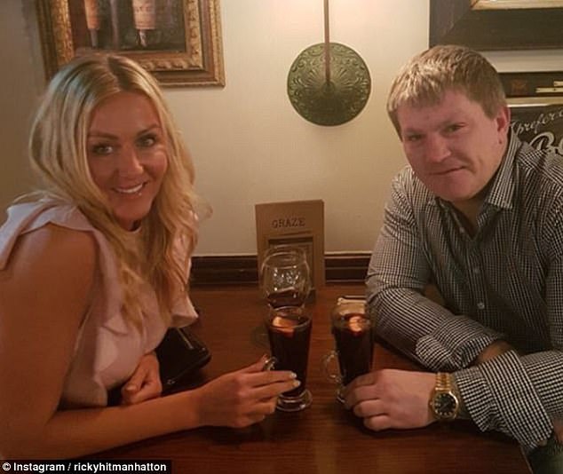 In 2017, Ricky started a relationship with long-term 'bezzie' Marie Pollard