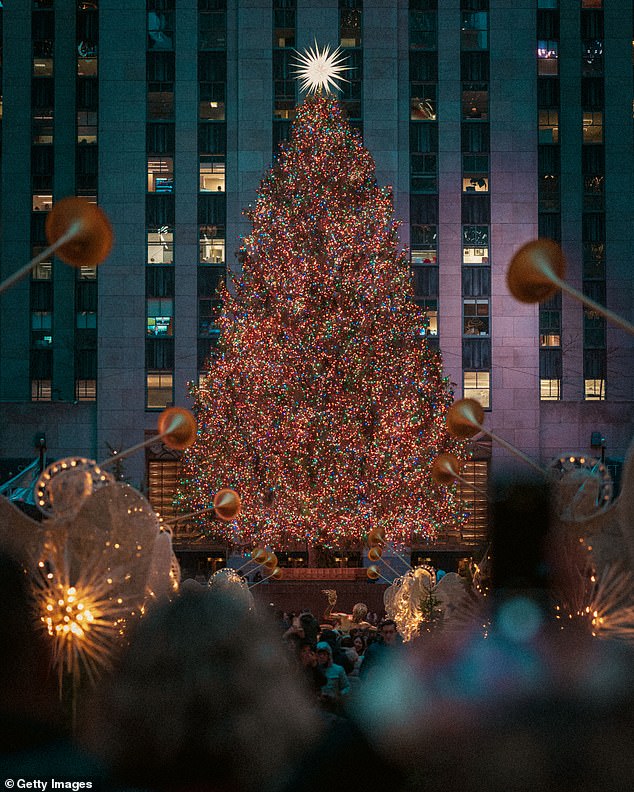 Lexi is an obsessive fan of the iconic 1990 film Home Alone, and her biggest wish is to visit the Rockerfeller Christmas tree (above)
