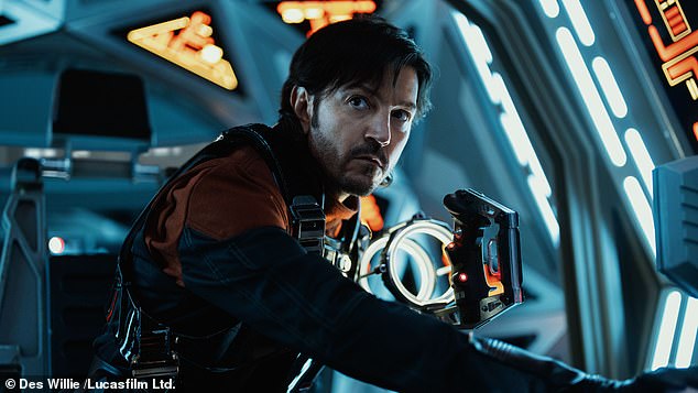 Disney+'s Star Wars prequel series Andor and HBO's previous Emmy winner Hacks both have 14 nominations; Diego Luna is pictured in Andor