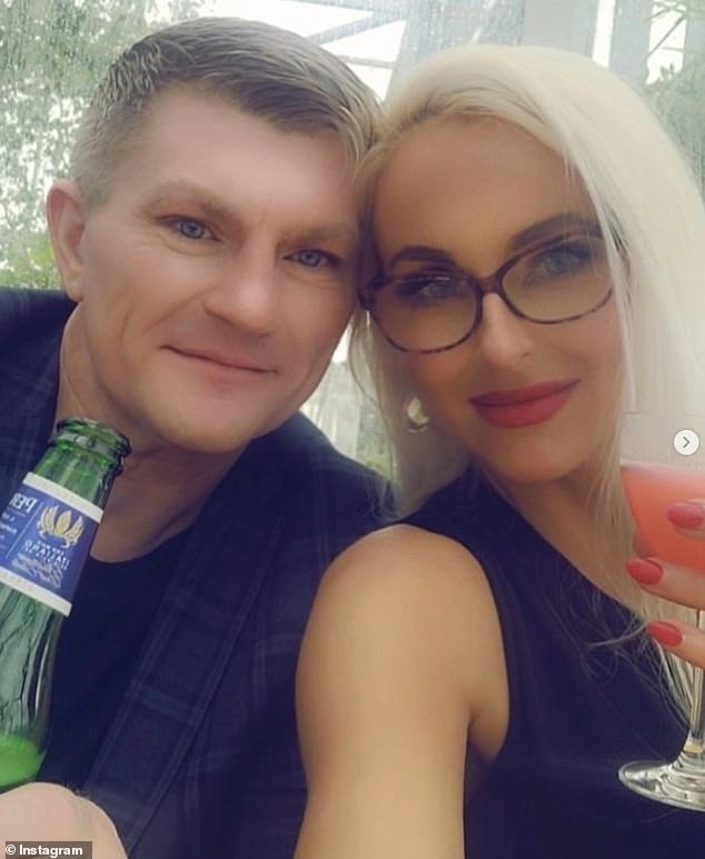 Ricky went public with beauty therapist Angela Blemmings in July 2022, but they split the following year