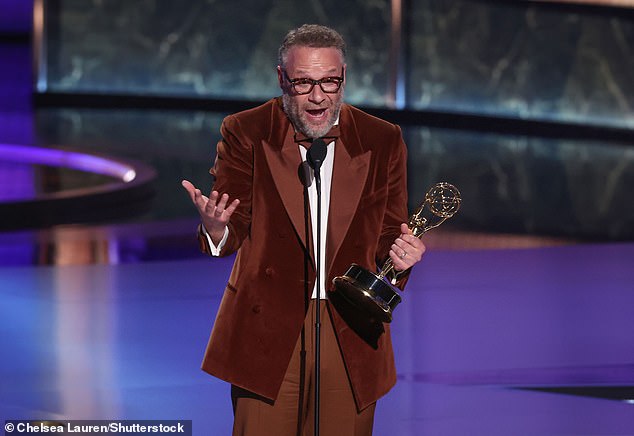 He triumphed over an impressive field including: Adam Brody : Nobody Wants This, Jason Segel: Shrinking, Martin Short: Only Murders in the Building, and Jeremy Allen White : The Bear