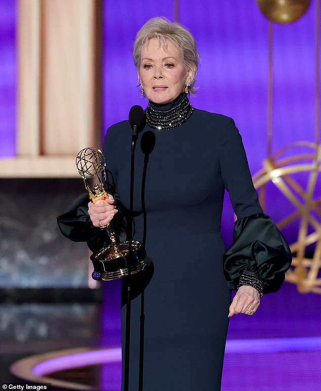 The 74-year-old actress beat out: Uzo Aduba: The Residence, Kristen Bell: Nobody Wants This, Quinta Brunson: Abbott Elementary, and Ayo Edebiri: The Bear.