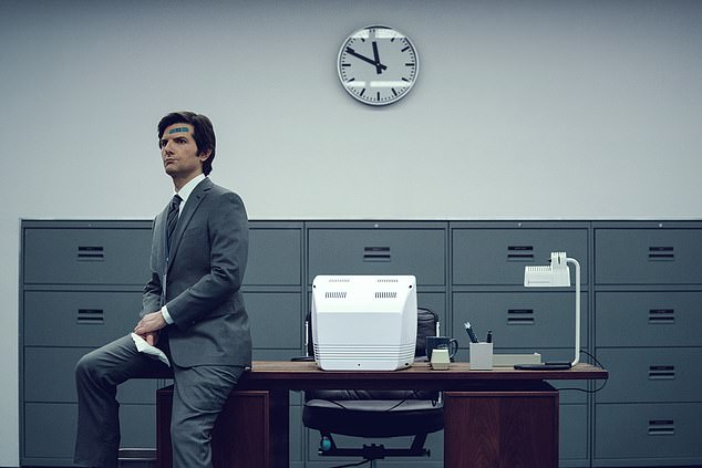 Severance is centered around Adam Scott's character Mark Scout who leads a team of office workers whose memories have been surgically divided between their work and personal lives