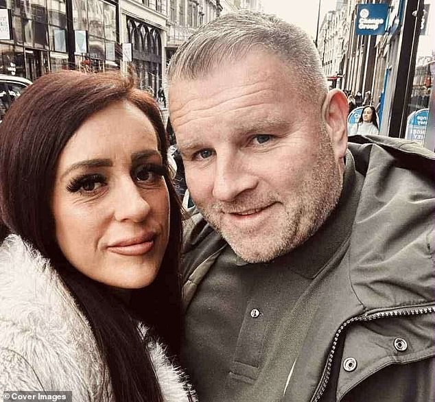 Kenna Nicholson was due to have her dream wedding on Friday after spending more than £12,000, but was warned this week that she would be lucky to receive any money back. pictured: Kenna Nicholson and her fiancé, Anthony