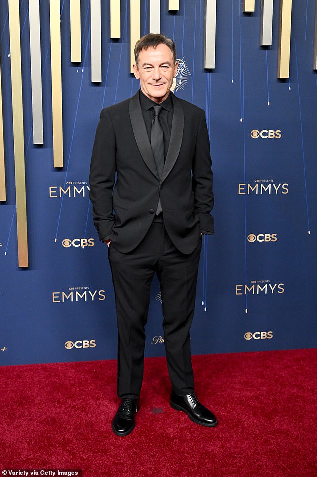 While co-star Jason, 62, who played Timothy Ratliff and famously went full frontal, was beaten in the Outstanding Supporting Actor Category by Severance star Tramell Tillman