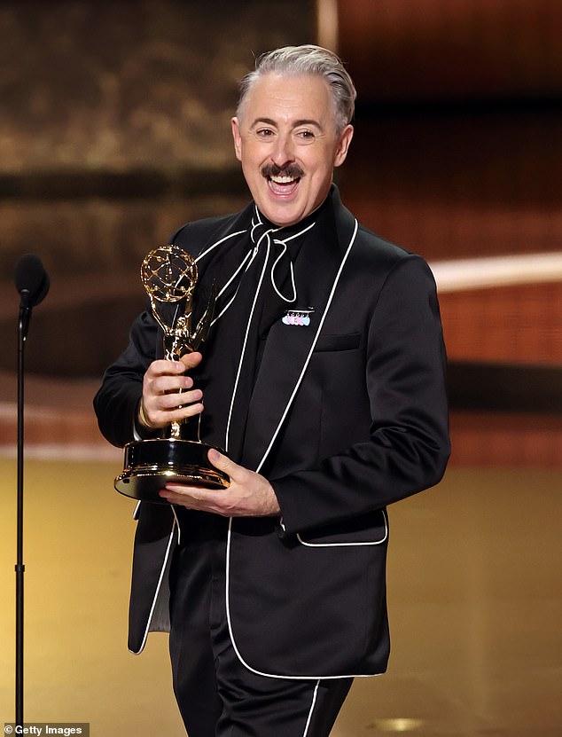 But it wasn't long before a Brit did take to the stage with Scottish star and Traitors US host Alan Cumming, 60, accepting the reality TV Award