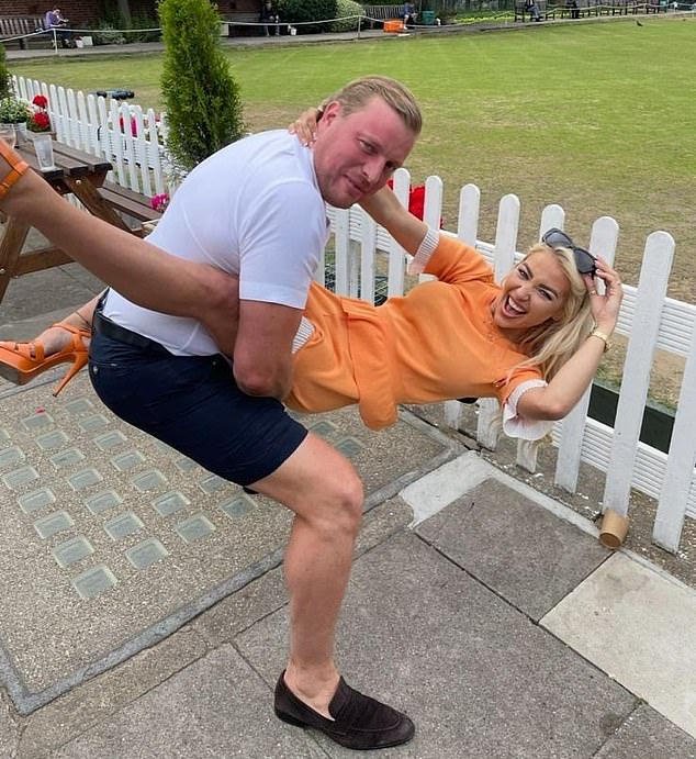 Amy-Lucy with Skinner. She says he managed to convince his wife that all of the messages and pictures she was sending to Sinead to corroborate her story were made on an app