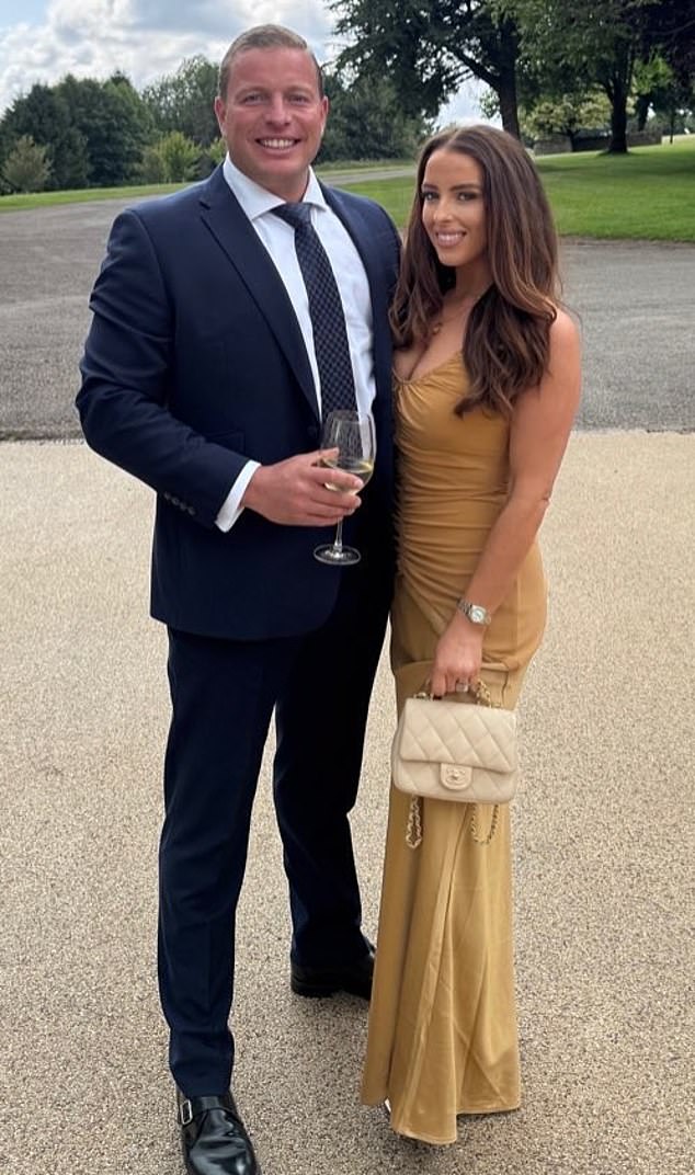 Skinner had a three-month-long affair with Amy-Lucy, which began just weeks after he married his wife Sinead (pictured) in May 2022