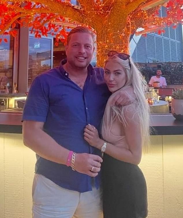 Three years on, Amy-Lucy (pictured with Skinner) says she is ¿still broken deep down¿ and fears she can¿t trust any man again