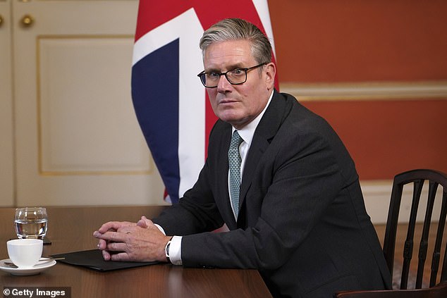 Sir Keir is already reeling from the resignation of Angela Rayner for underpaying taxes and the sacking late last week of ambassador to the US Lord Mandelson.