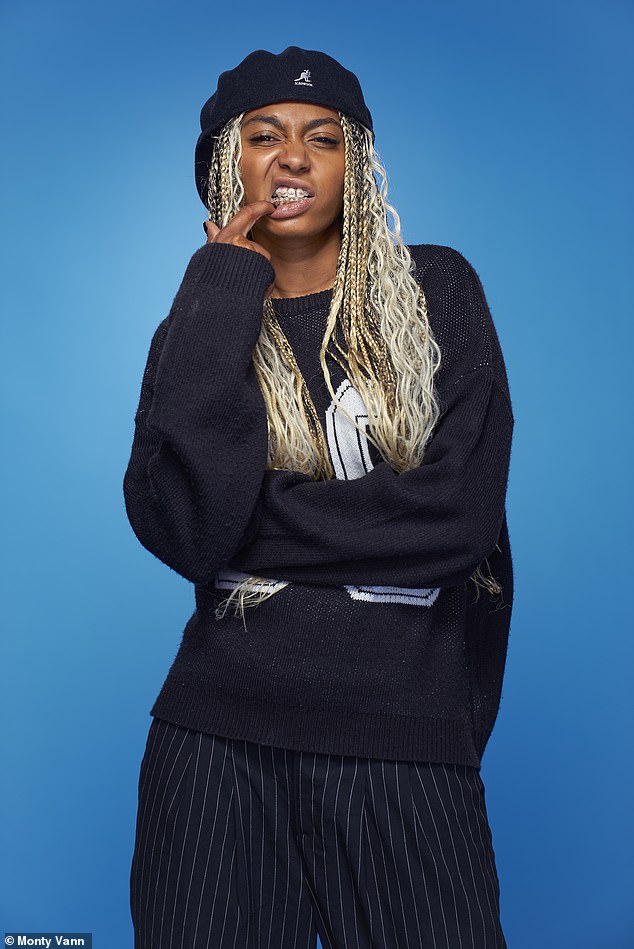 She said in the candid new interview: 'I'm discovering who I am, what I like, who I like, where I want to be. It's a lot of questions, and I just got to figure out the answers, but I'm here for the journey'