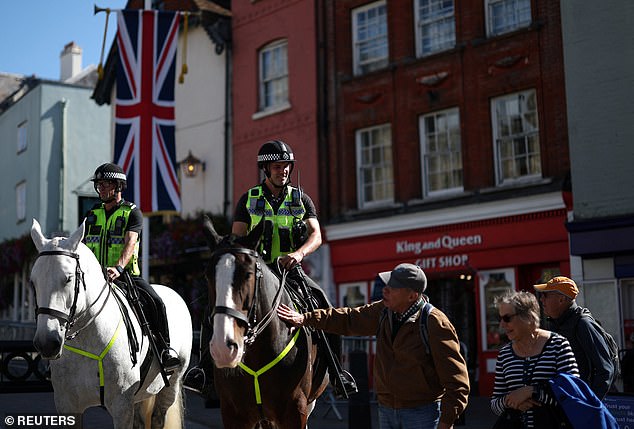 There will be an increased police presence in Windsor this week
