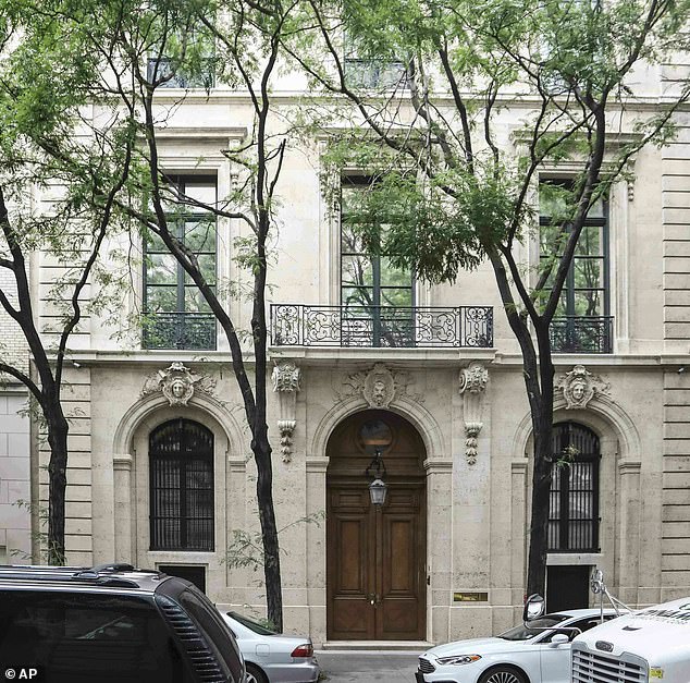 This photo shows the Manhattan residence of Jeffrey Epstein in New York, pictured in July, 2019