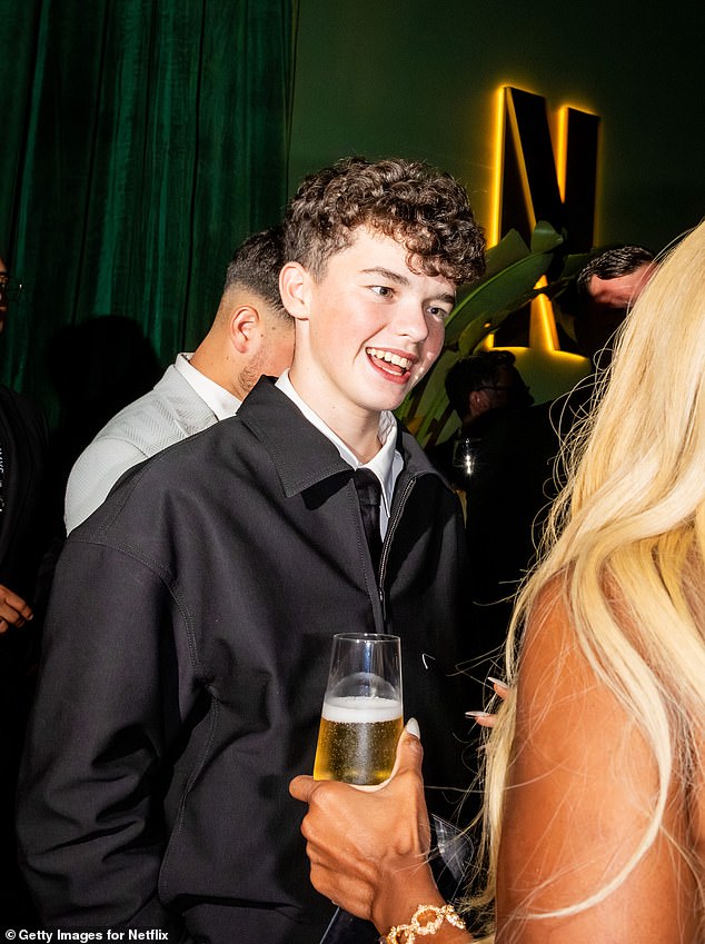 While Owen was rubbing shoulders with the stars at Netflix's 2025 Emmy celebration party, he is due to return to school on Wednesday