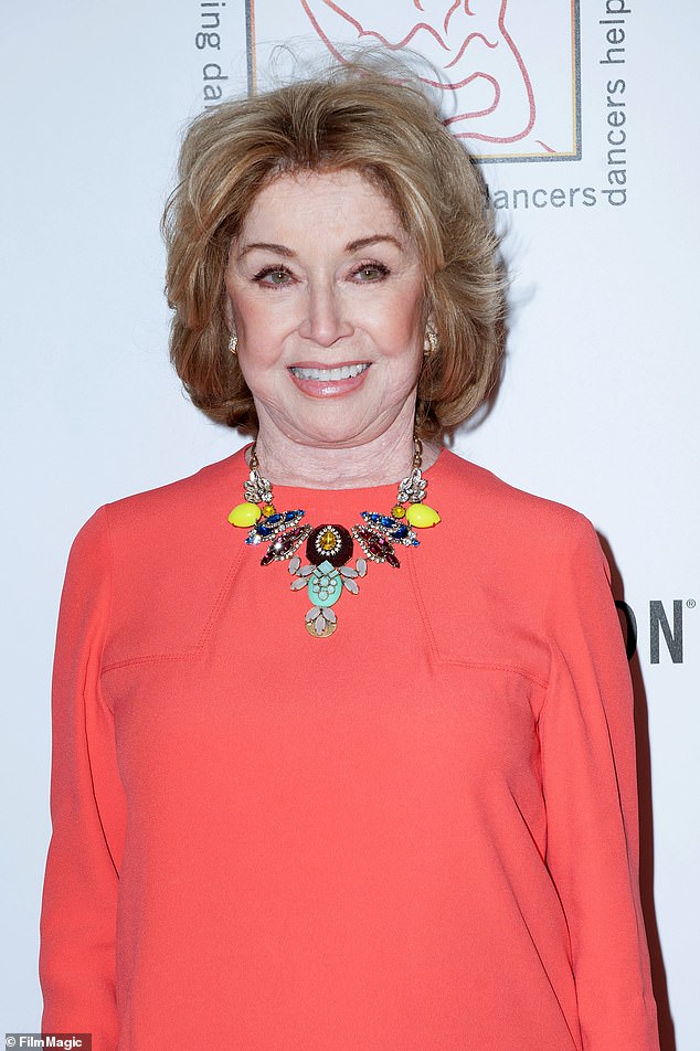 The actress passed away on Sunday in Los Angeles, two days before her 92nd birthday (pictured in 2014)