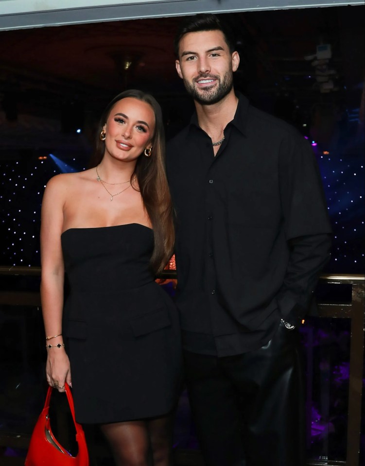 Millie Court and Liam Reardon attend the 29th annual Legends Of Rugby dinner.