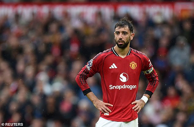 Amorim is continuing to play Bruno Fernandes in a deeper role, despite his attacking qualities