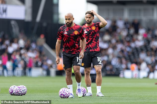 Manchester United splashed out over £200m on new recruits during the summer window, bolstering their attack with £62.5m Matheus Cunha (right) and £71m Bryan Mbeumo (left)