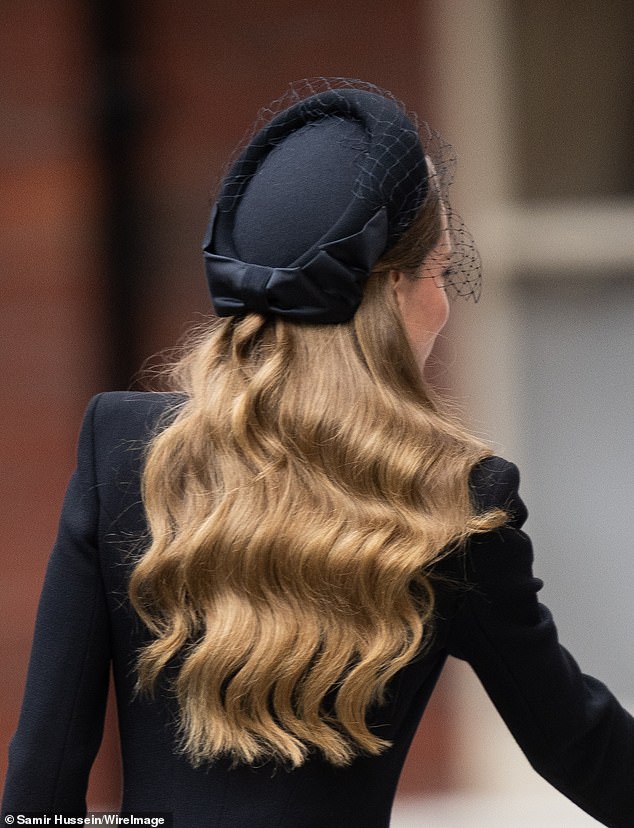 Catherine, Princess of Wales joined other royals as she attends the funeral of The Duchess of Kent