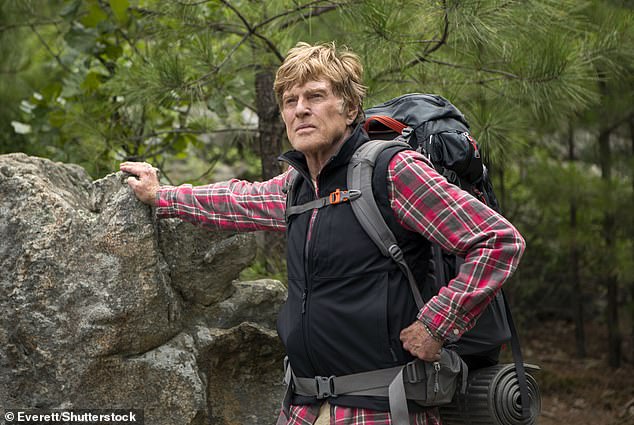 Redford in a still from the 2015 film A Walk in the Woods
