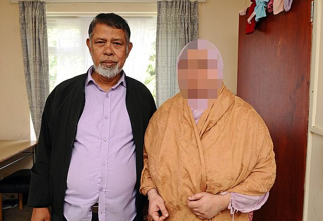 Just five months later he moved his 28-year-old wife Jakia Sultana Monni (pictured) and their three-year-old daughters into the property