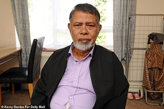 Mr Haque's barrister Isabel Bertschinger said: 'To evict him from his home would have a serious and drastic impact on the Defendant's health and wellbeing and therefore on his private life'