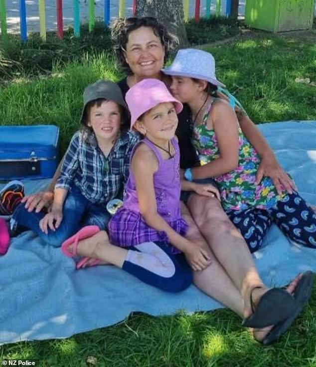 A court order preventing the publication of deeply disturbing details about New Zealand fugitive Tom Phillips and his children remains in place. Ember, Maverick and Jayda Phillips are pictured with their mother