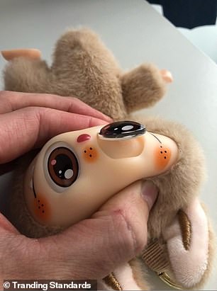 An eye is easily squeezed out