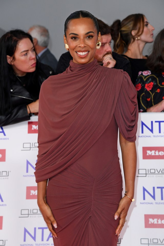 Rochelle Humes at the NTAs.