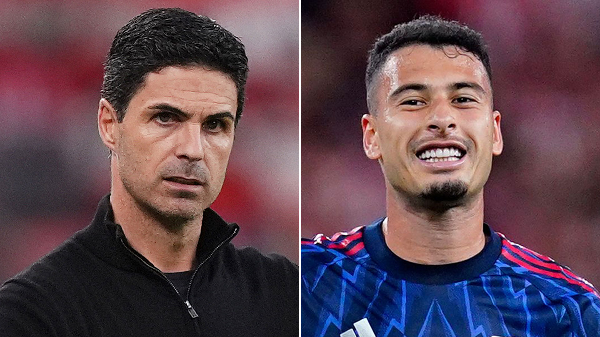 Mikel Arteta claims he KNEW Gabriel Martinelli would score vs Bilbao after 'looking in his eyes' on Arsenal bench