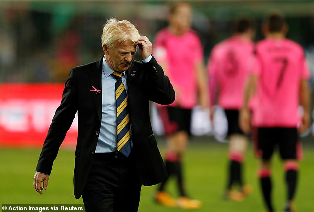 As Scotland manager, Strachan fell short in attempts to lead country to a major finals